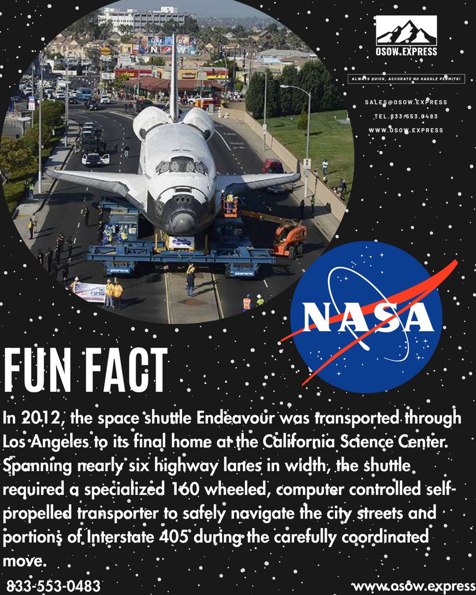 Osow_Express's tweet image. This is definitely something you don’t see everyday on the 405! #oversized #overweight #trucking #permits