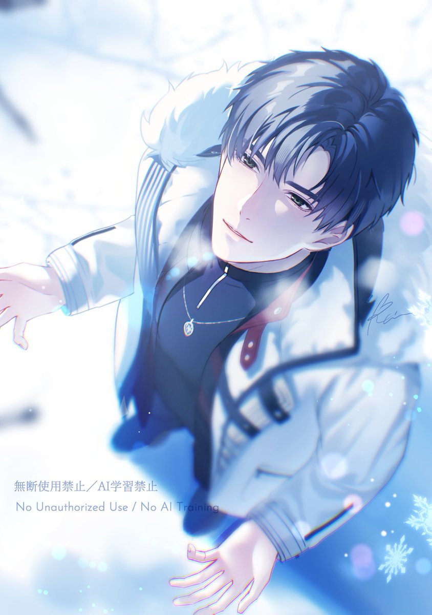 イラスト集に書き下ろしたレイ誕絵でした～！！
#恋と深空二次創作
#レイ