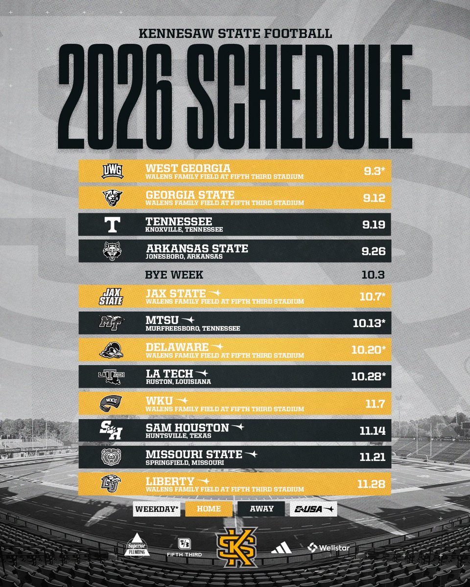 Kennesaw State Football tweet media