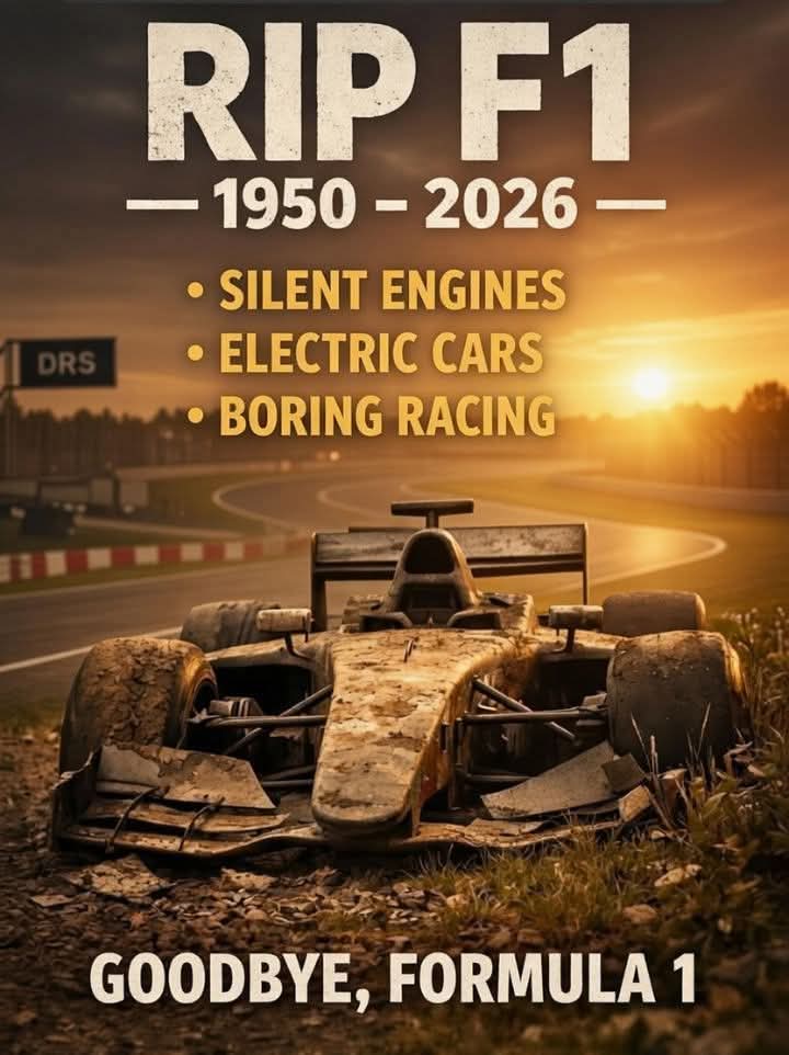 MMWeterings's tweet photo. RiP #f1 https://t.co/NGyAuhGz0R