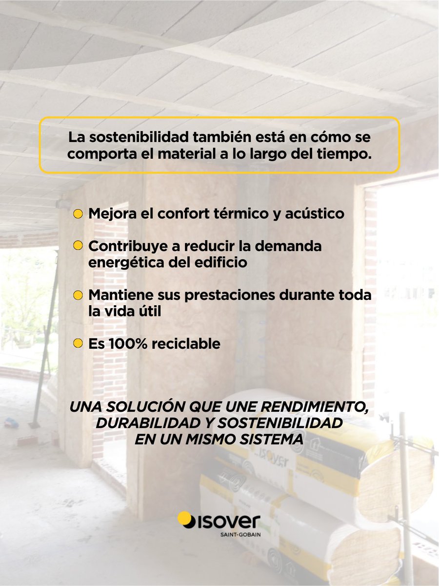 Isover aislamiento tweet media