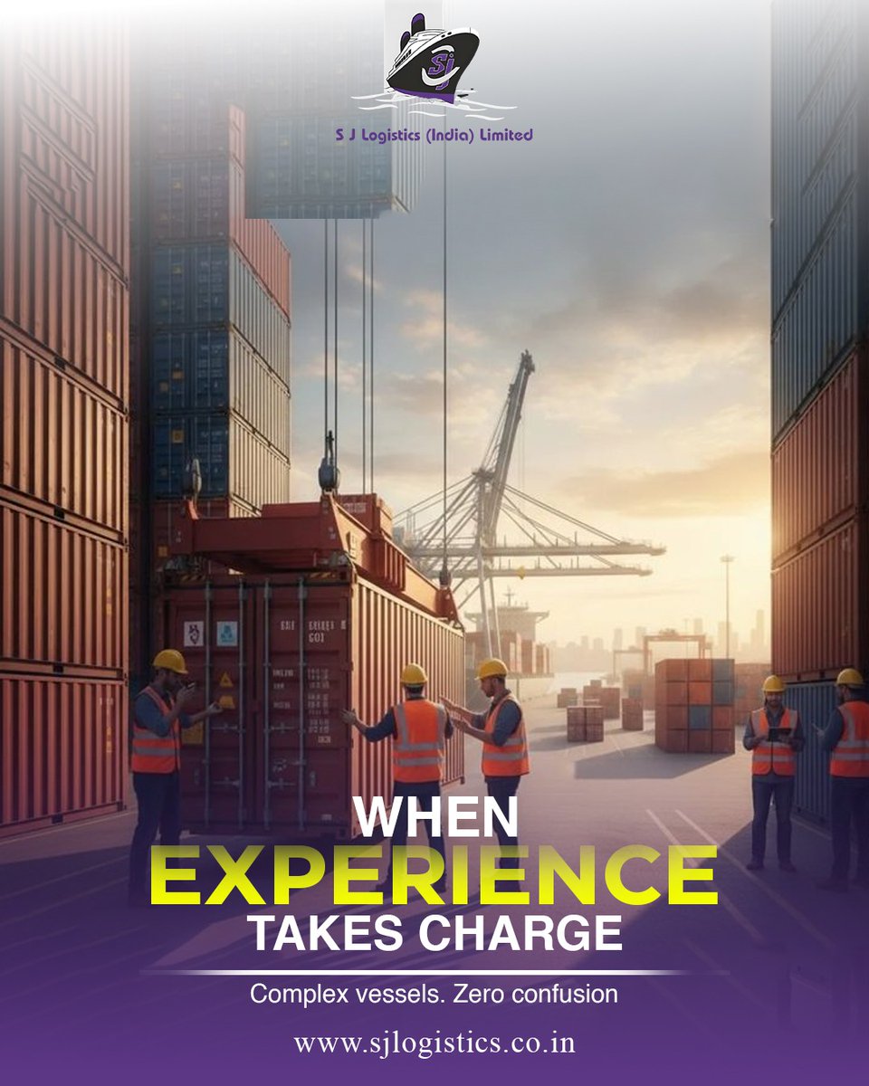 Vessel operations require clarity under pressure.
At SJ Logistics, our team doesn’t react.
 They lead. 
#SJLogistics #VesselOperations #TeamExcellence #OperationalPrecision #LogisticsLeadership