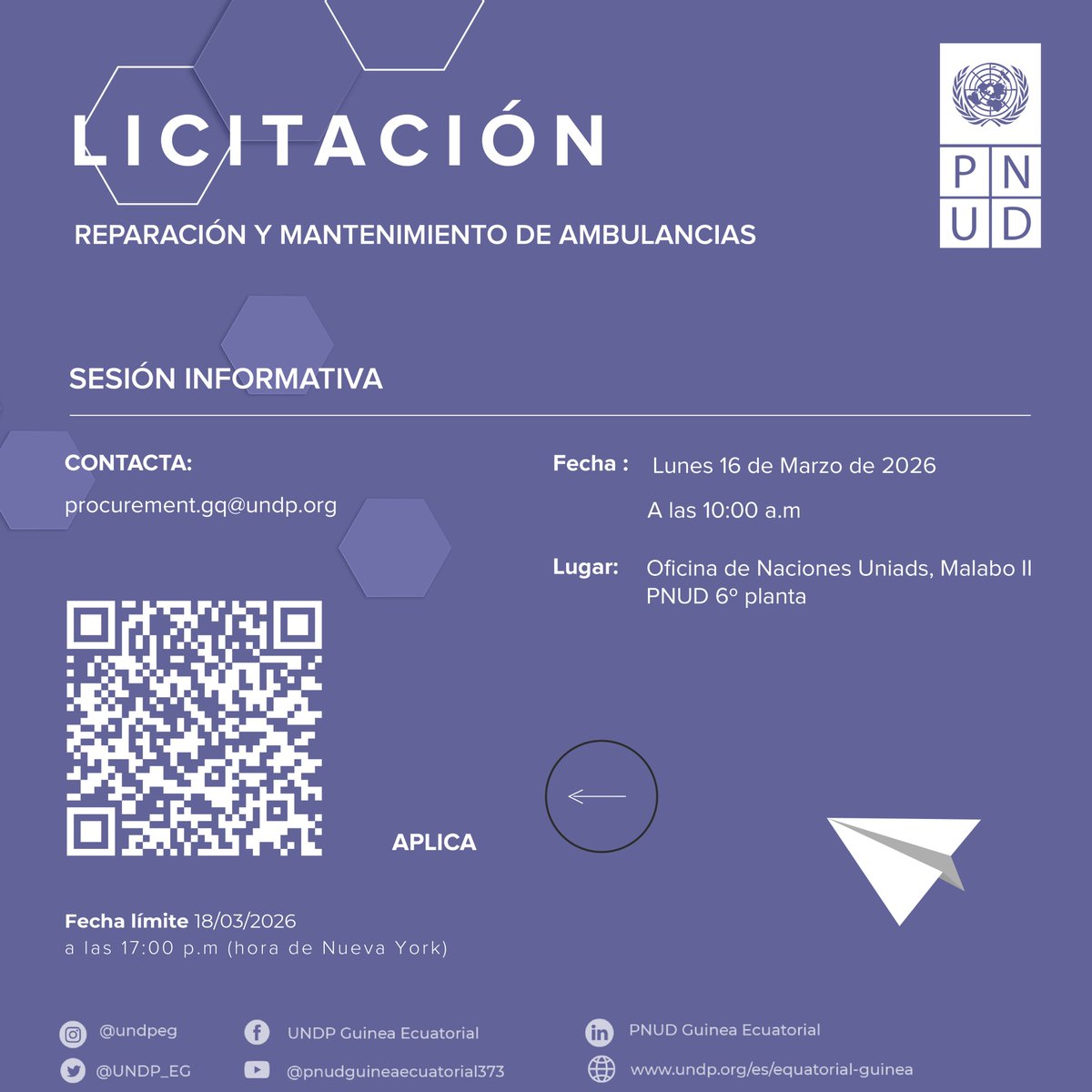 PNUD Guinea Ecuatorial tweet media