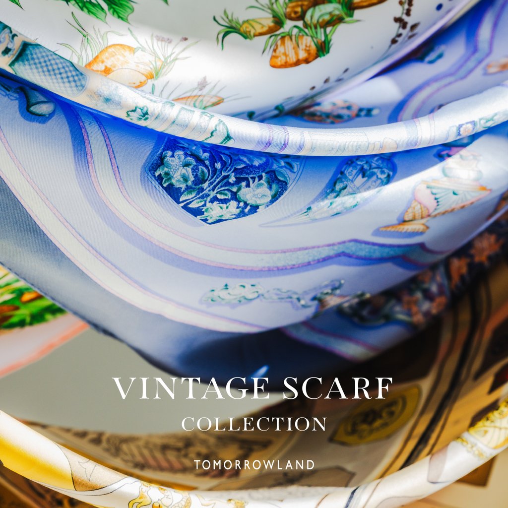 VINTAGE SCARF COLLECTION 〈HERMES（エルメス）〉の一点ものの