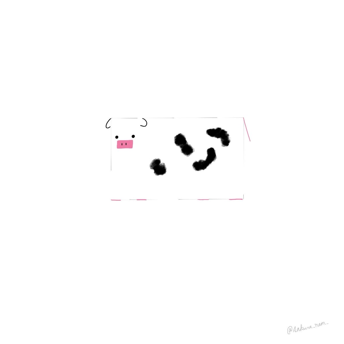 sakura_nam_'s tweet photo. 🐄

                お使いの端末から
             "牛"が検出されました

             これをみた全ての人に
  沢山のしあわせが訪れますように...💫

#絵柄が好みって人にフォローされたい 
#絵描きさんと繋がりたい https://t.co/6WRCjo1sfu