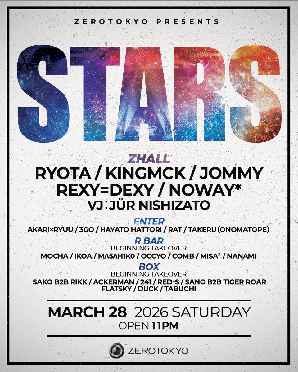 ZEROTOKYO tweet media