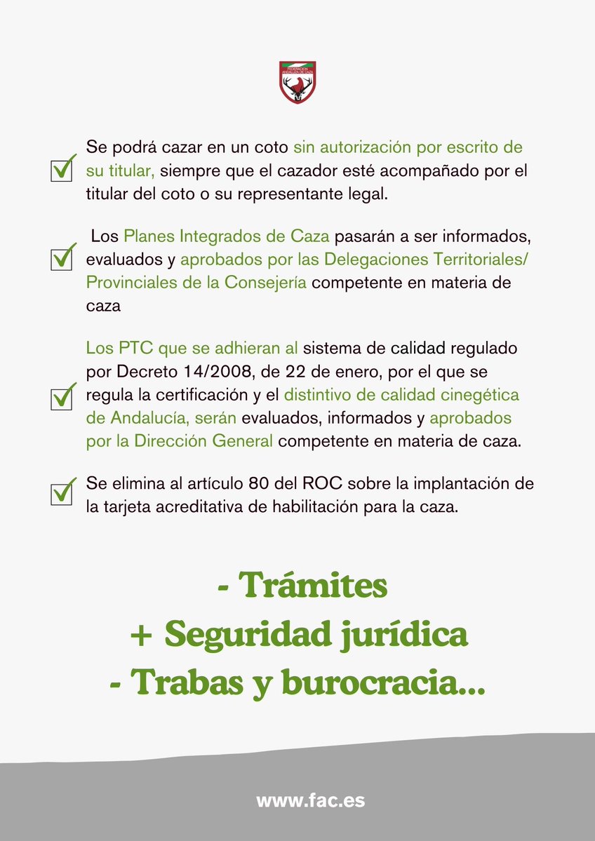 Federación Andaluza de Caza tweet media