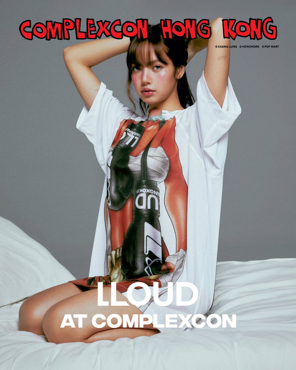 LLOUD @ COMPLEXCON HONG KONG 🥊

#LISA #LLOUD #ComplexCon #ComplexConHongKong