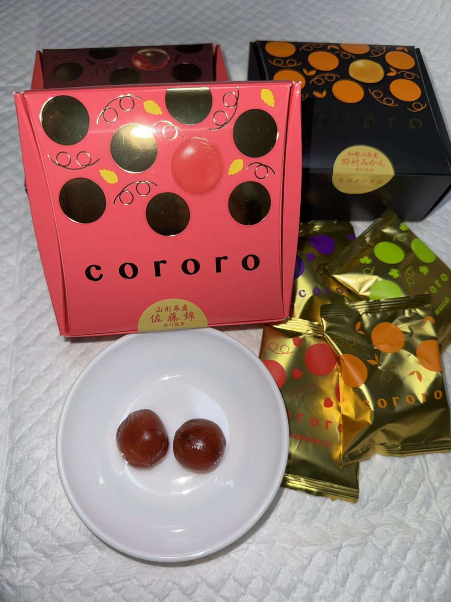 y_nishimura64's tweet image. 女性の多い職場なのでー

明日のWhite Dayに
小分けになるけど

#コロロ
#cororo