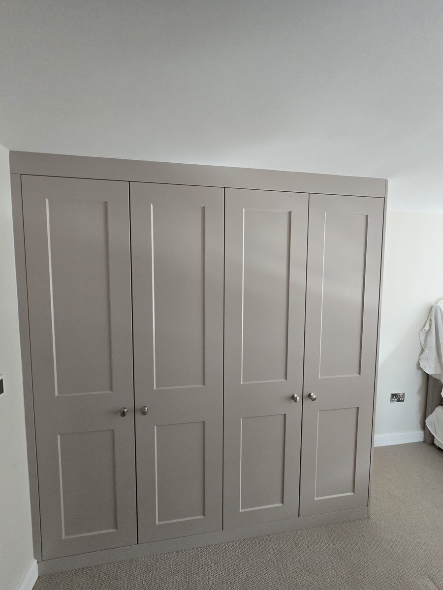 VieManchester's tweet photo. Kitchens &amp; Bedrooms by Vie,
Unit 17 Stretford Motorway Est, off Barton Dock Road Trafford Park 
M32 0ZH 0161-230-0700
sales@viehome.co.uk
https://t.co/yifOfU6E84
#kitchens #urmston #flixton #bedrooms #stretford #m41
2nd Bedroom for a repeat customer 
In Welsford Cashmere Range https://t.co/RxmcnT7EnE