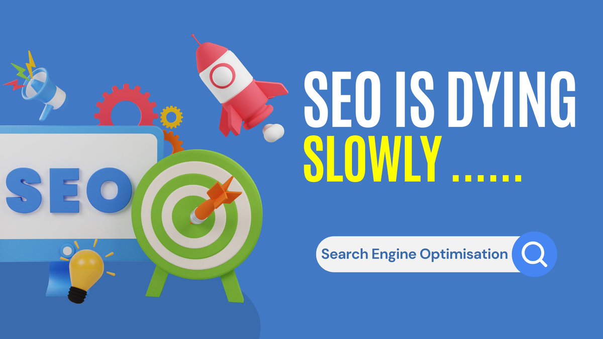 arbab_byte's tweet photo. Is SEO dying ?
#SEO is not what it used to be.
People are no longer just searching on #Google. They’re asking #AI tools for answers. Instead of reading 10 websites, users get one summarized response from #AI. https://t.co/rMaYlS0Jvw