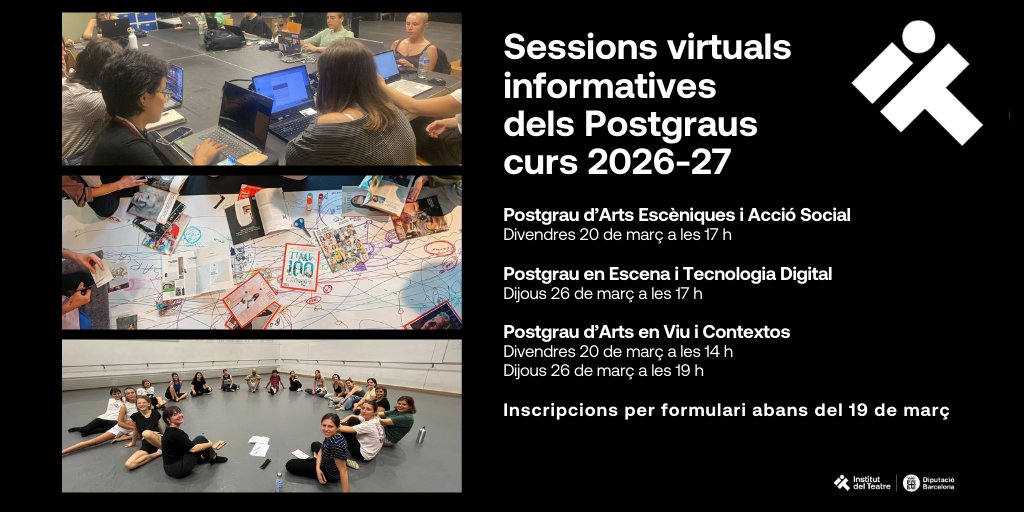 Institut del Teatre tweet media