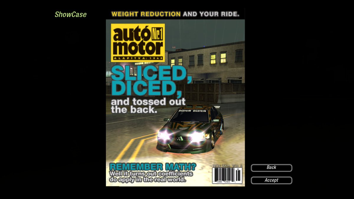 Ronyyyy_'s tweet photo. Az megvan, hogy az #Underground2-ben van Autó-Motor magazin? https://t.co/hnyeeMNSyR