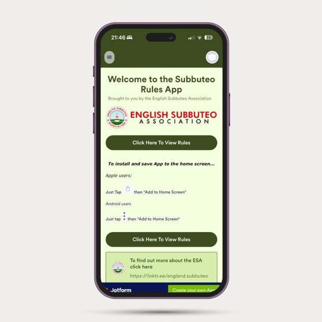 English Subbuteo Association tweet media