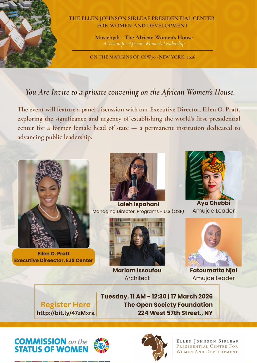 Ellen Johnson Sirleaf Presidential Center tweet media