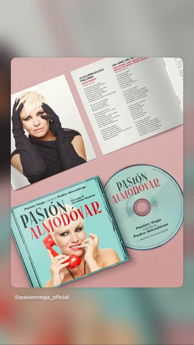 PasionOficial's tweet photo. ¡ Ya está en la calle ! … espero que lo disfruten.
Disponible en todas las plataformas digitales y en https://t.co/h3TmZOy4hr.
#PasiónAlmodóvar #PasiónVega #MoisesPSanchez #Nuevodisco https://t.co/l2h5dLXb8l