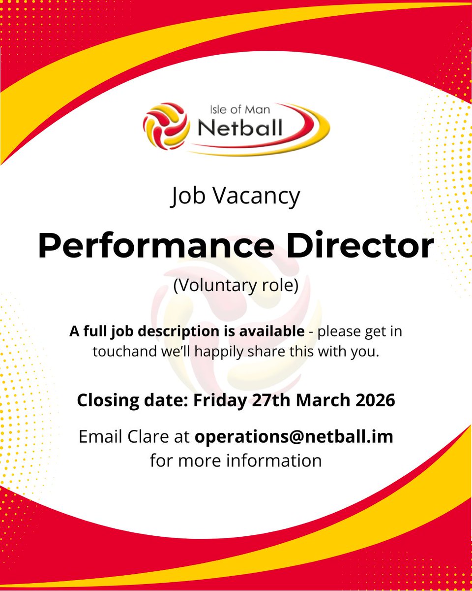 Isle of Man Netball 🇮🇲🏐 tweet media