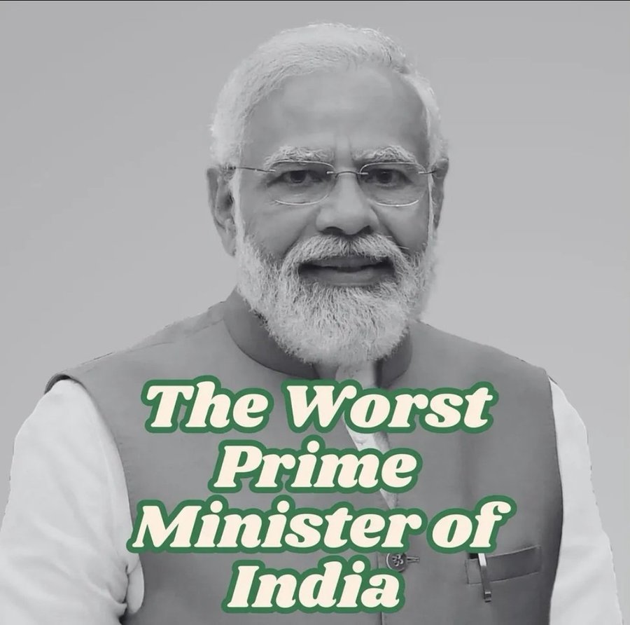 Narendra Modi is the worst Prime Minister in Indian history.

○ Yes, I agree
○ No, I disagree

Follow and share your opinion clearly.