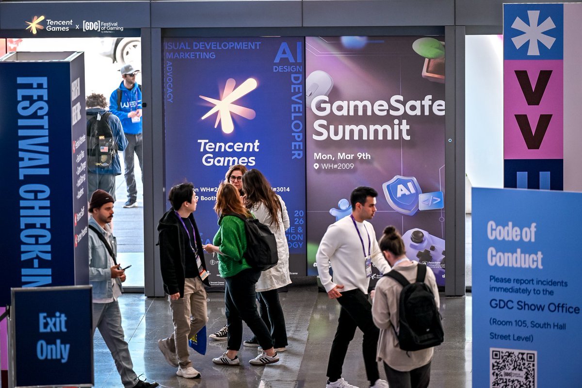 magic_dawn_'s tweet photo. Day 2️⃣ at #GDC26 We’re halfway through the Expo and couldn’t be happier with the amazing feedback on our GI and Audio demos.

If you haven't stopped by yet, tomorrow is the day! Come for the tech, stay for the community (and the pins!). 🎖️🌅

📍 Festival Hall, Booths 641 &amp; 649 https://t.co/xJkylBqWHR