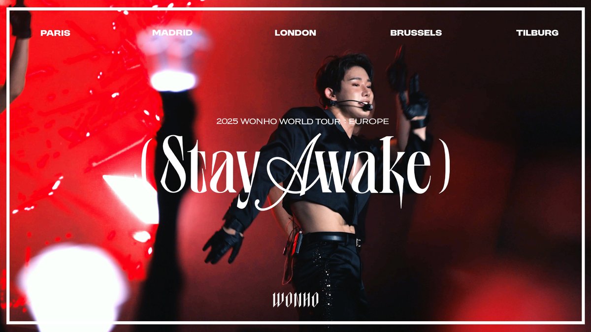 [🎞]
2025 WORLD TOUR ‘STAY AWAKE’ : EUROPE Behind #1

🔗 youtu.be/58O-h1ri2ts

#원호 #WONHO #STAYAWAKE
#2025WORLDTOUR_STAYAWAKE