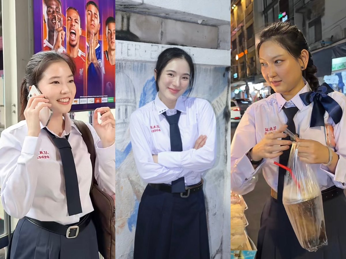 นักแสดงฮอร์โมนกลับมาทำคอนเท้นใส่ชุดนักเรียนกันอีกรอบประเด็นคือหน้าทุกคนยังเหมือน 10 ปีที่แล้วเป๊ะมีแต่คนดูที่แก่ขึ้นงง5555555