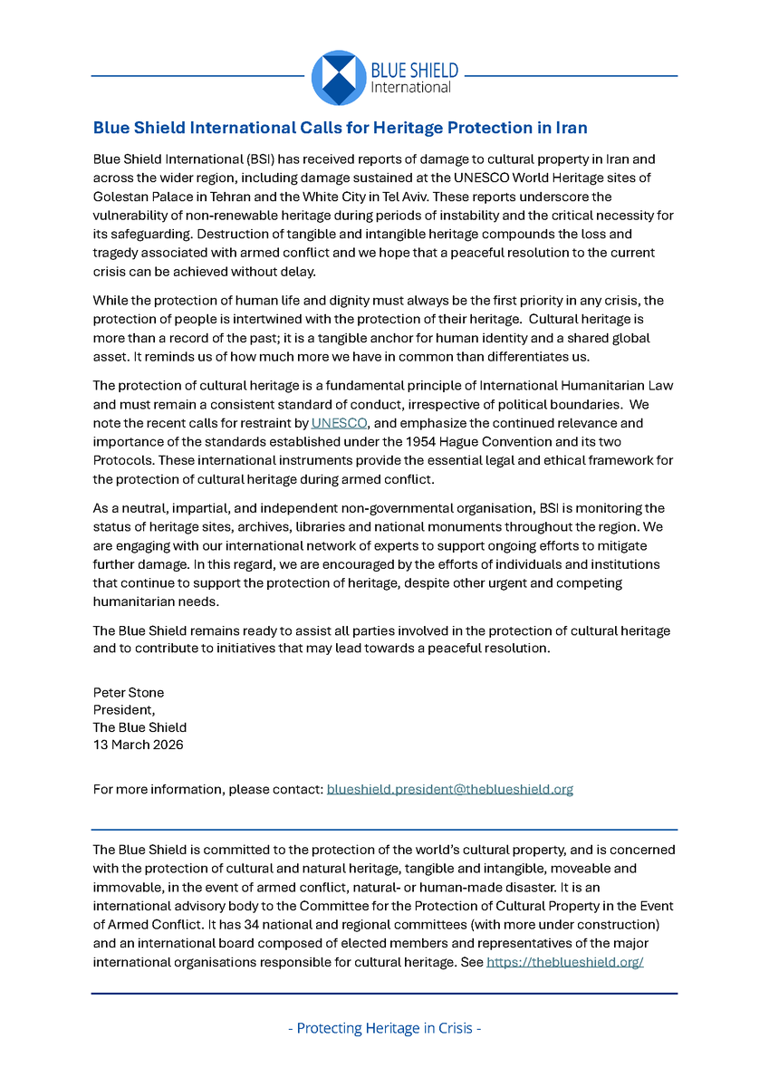 Blue Shield International tweet media