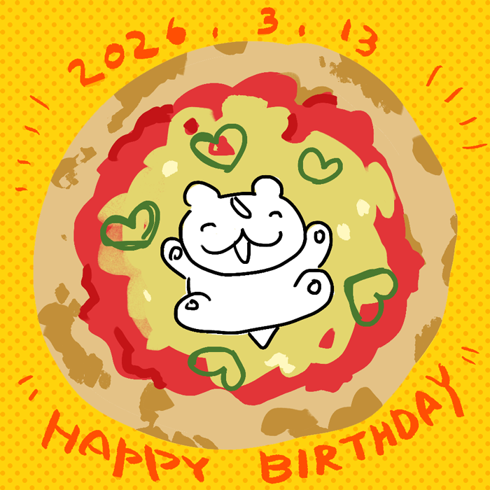 pemo_tl's tweet photo. 今日は所長のお誕生日🎉
おめでとう！いつもありがとうね〜🍕 https://t.co/DZHqz5Prpp