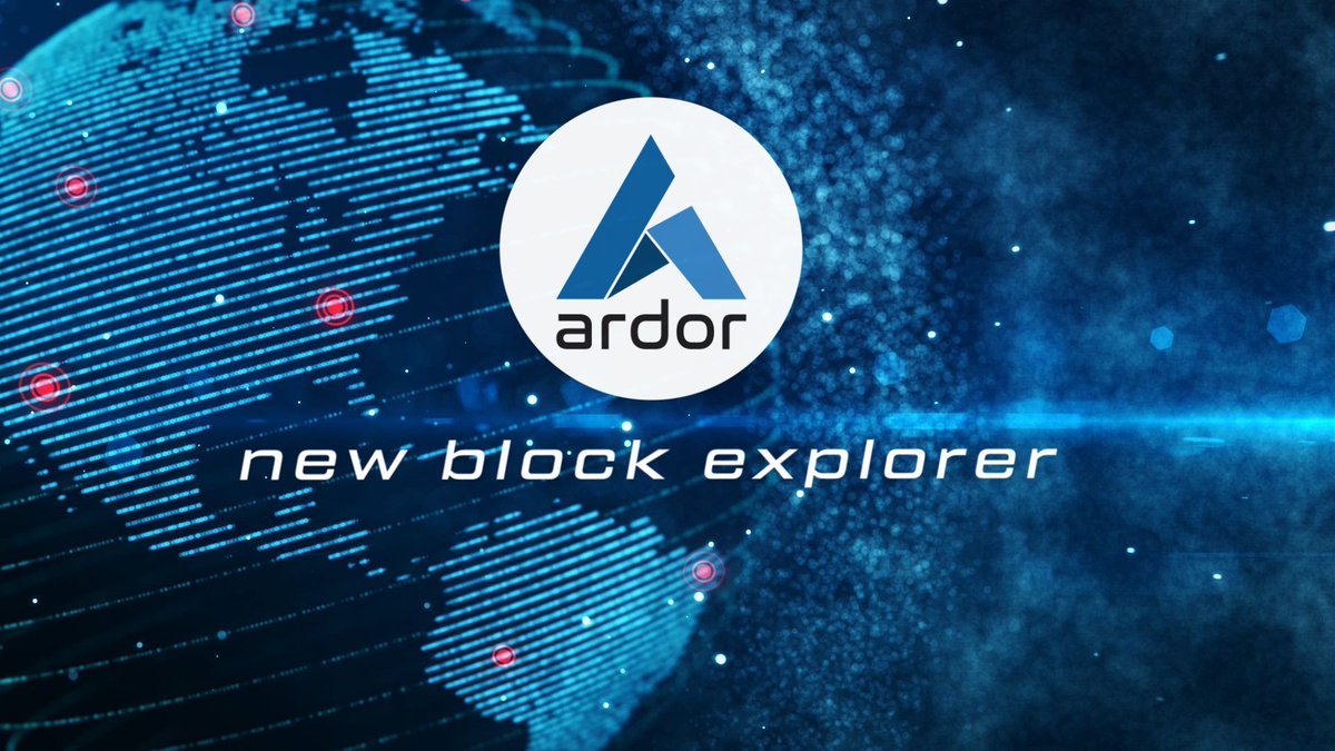 Ardor Platform tweet media