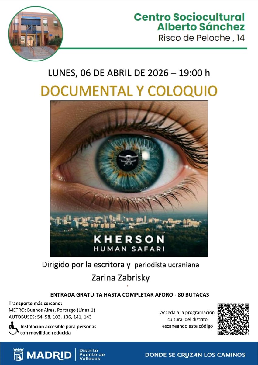Kherson is living through hell. 

The world barely sees it.

We keep reporting because public outrage can push politicians to act.

🎬Screenings + talks:

Chicago 🇺🇸- Mar 21 
Houston 🇺🇸- Mar 30
Lutsk  🇺🇦- Apr 3 (in person)
Madrid 🇪🇸-  Apr 6

Share with friends on location.