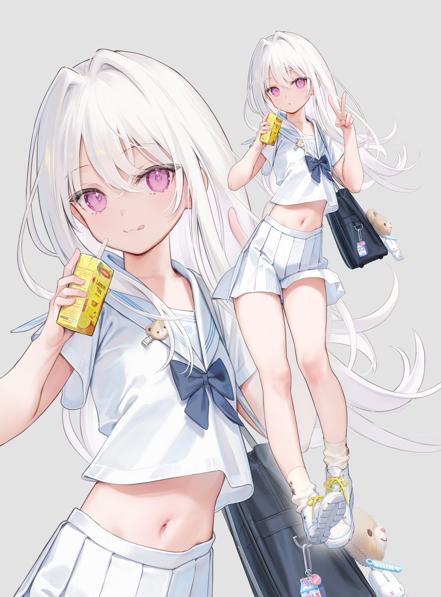 ブレザーも紺セーラーも大好きなんですがやはり白セーラーが究極で至高 