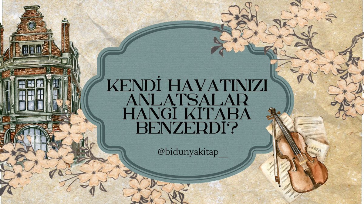 #bidunyakitapsoruyor “Kendi Hayatınızı Anlatsalar Hangi Kitaba Benzerdi ?”

#soru #bidunyakitap