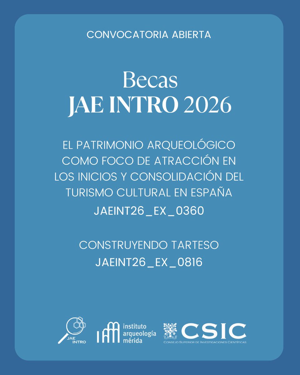 Instituto de Arqueología-Mérida (IAM-CSIC) tweet media