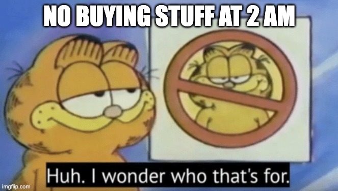 moneycashz0ne's tweet photo. Who else makes their worst financial decisions after midnight?
#ImpulseBuy #OnlineShopping #BrokeHumor #LateNightThoughts #RetailTherapy https://t.co/Phgi3pCi8F
