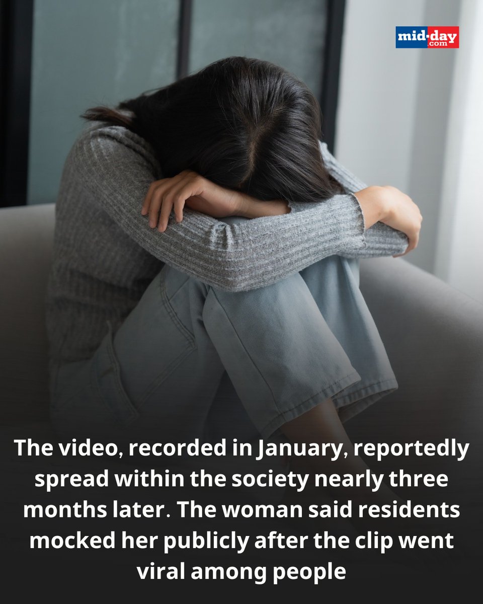 mid_day's tweet photo. A 36-year-old woman in Mumbai filed a police complaint after CCTV footage of a private moment with a man inside a residential lift was allegedly leaked.

The video reportedly circulated within the housing society months later, leaving the woman humiliated. Police have registered a case and are investigating how the CCTV footage was accessed.

✍🏻: Shirish Vaktania