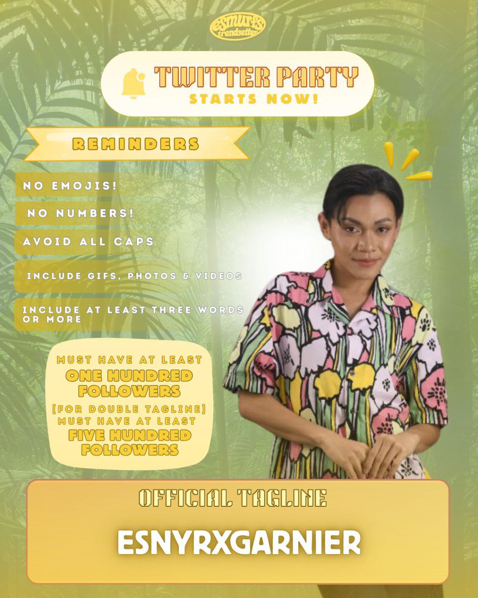 ESMURFS TRENDSETTER tweet media