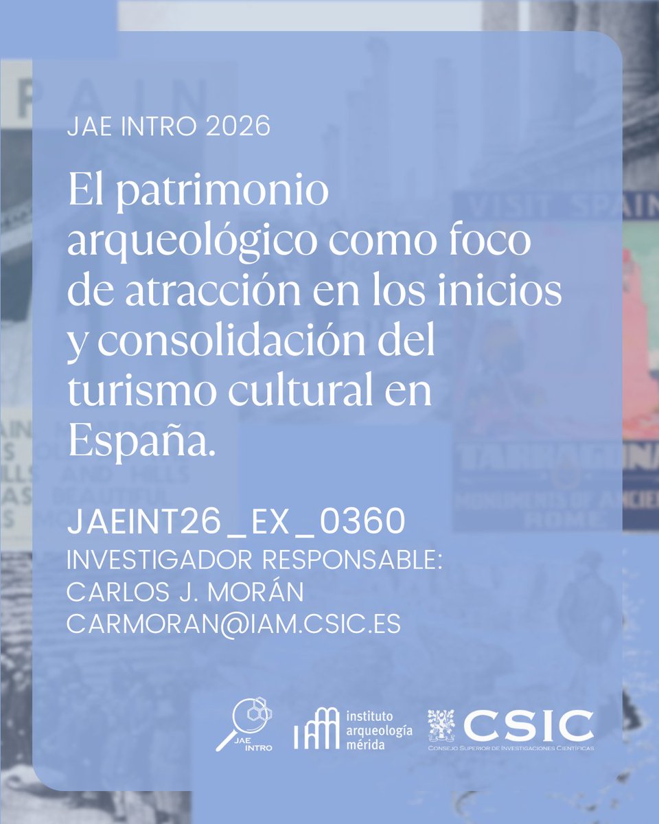 Instituto de Arqueología-Mérida (IAM-CSIC) tweet media