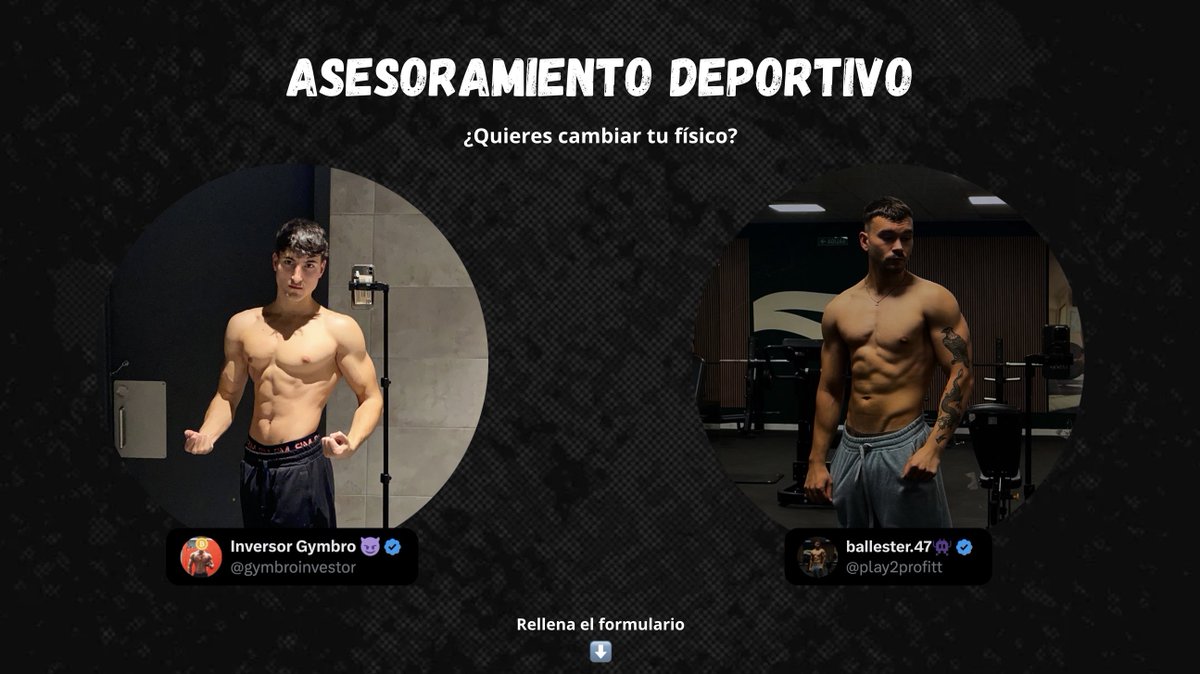 Inversor Gymbro 😈 tweet media