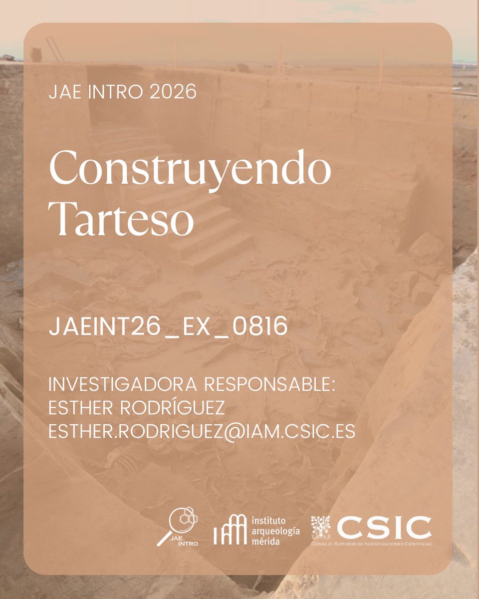 Instituto de Arqueología-Mérida (IAM-CSIC) tweet media