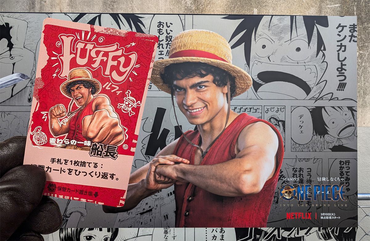 Netflix実写版「ONE PIECE」シーズン2大好評ですね！ 渋谷に出現中の