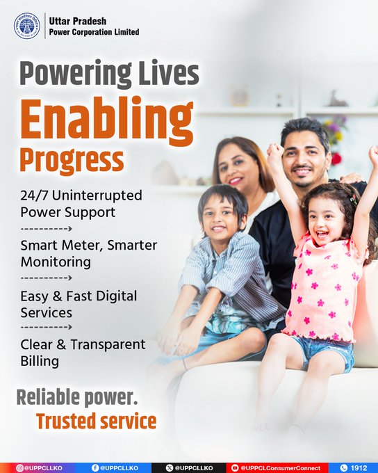 dvvnlagra's tweet image. Committed to delivering reliable electricity, smart solutions, and transparent services for every consumer. Powering homes, businesses, and progress across the state.    #ReliablePower #DigitalServices
@UPPCLLKO @MDDVVNL @aksharmaBharat