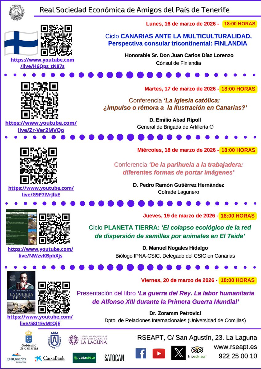 Real Sociedad Económica de Amigos del País de TFE tweet media