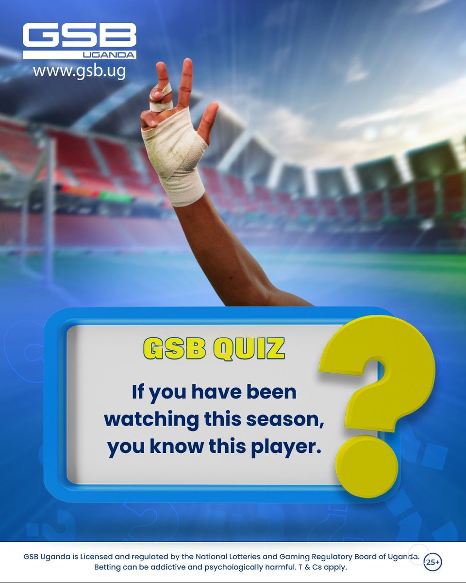 𝐆𝐒𝐁 𝐐𝐔𝐈𝐙:
To the True Football fans, Guess this marvellous Player. 🤔
Over 𝟯𝟬 𝗹𝘂𝗰𝗸𝘆 𝗽𝘂𝗻𝘁𝗲𝗿𝘀 stand a chance to win, each receiving 𝟰,𝟬𝟬𝟬 𝗨𝗚𝗫 in Free Bets. Share, Like, Tag Two, and Comment with your GSB ID. The winners will be announced on Wednesday,