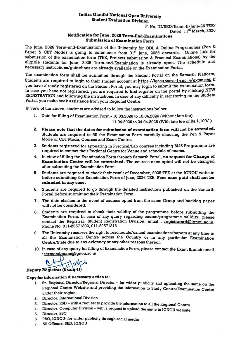 IGNOU Dehradun (@dehradunignou) on Twitter photo 