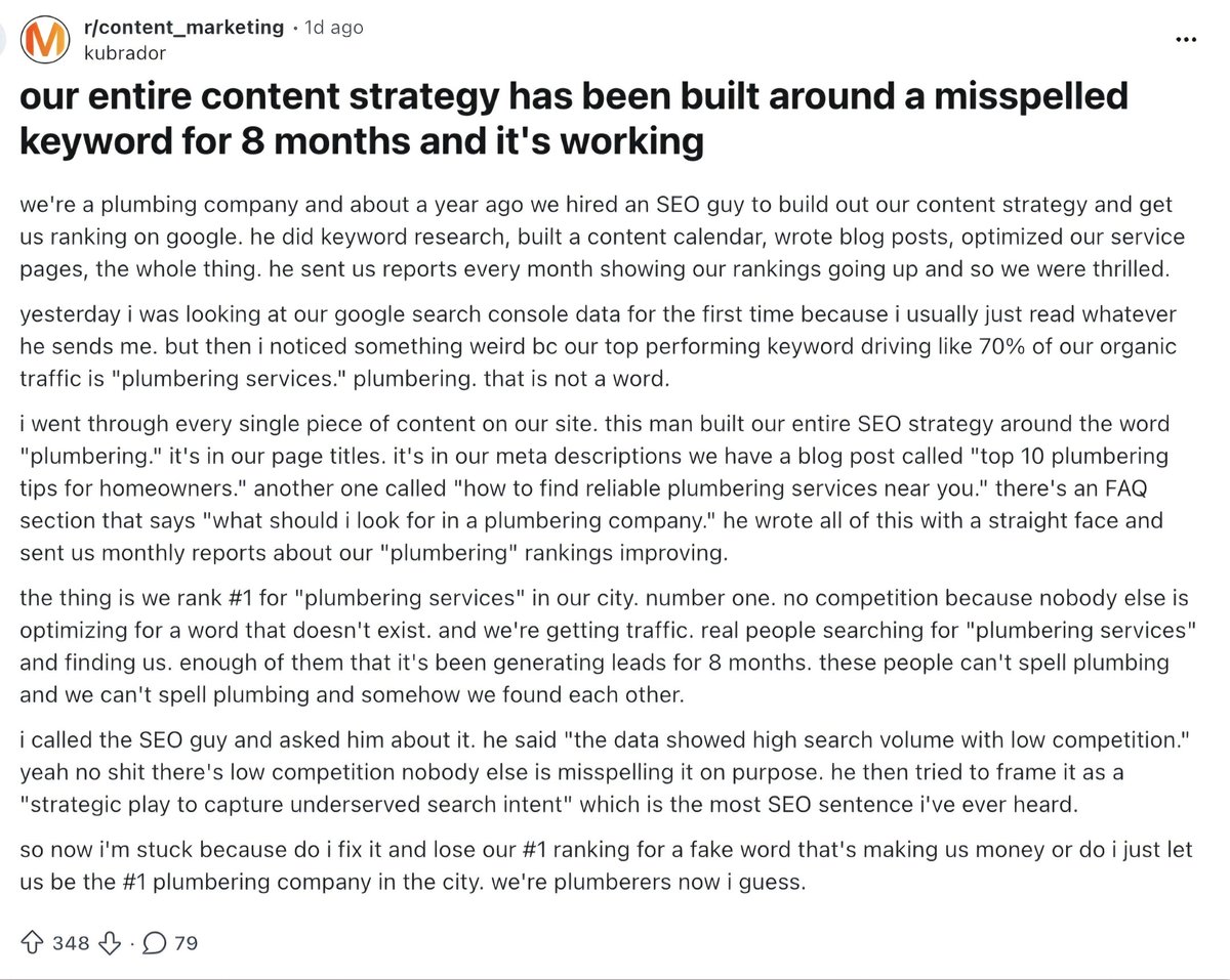 FASTraveller_'s tweet photo. Fake it till you make it or how I replaced my SEO Agency with AI Agents...👇😅 

Happy Friday Everyone! 

#FASTrends #seohelp #seotips #SEOExpertsVoice #ContentStrategy #ContentMarketing https://t.co/L2oD6X9QIn