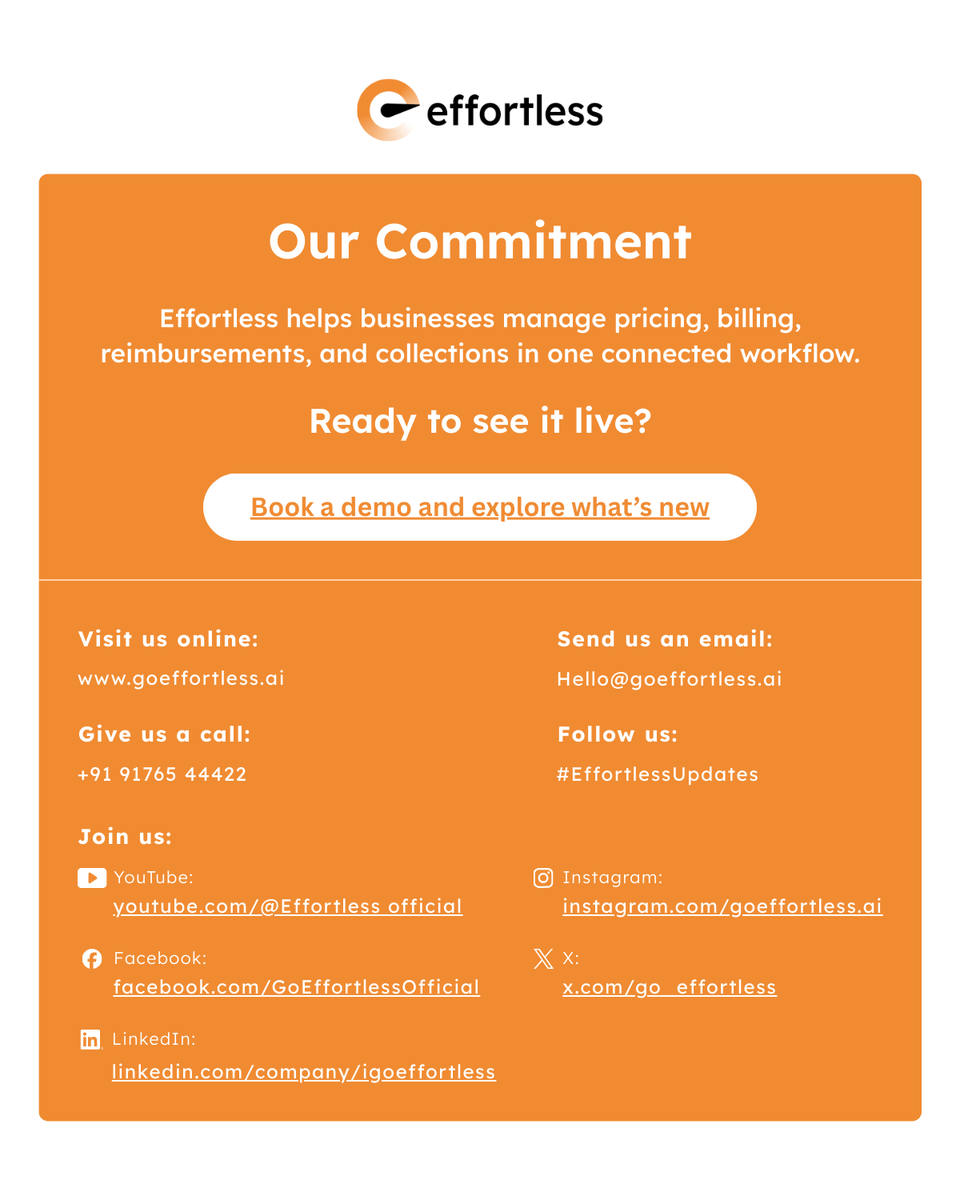 go_effortless's tweet image. #Effortless #Fintech #SaaS #ProductUpdate