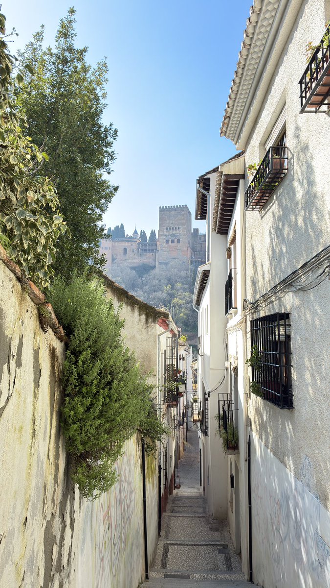 La mañana transcurre con cielos prácticamente despejados en #Granada. Mínima de 7°C y previsión de alcanzar los 20.

Mañana podrá llover algo por la tarde