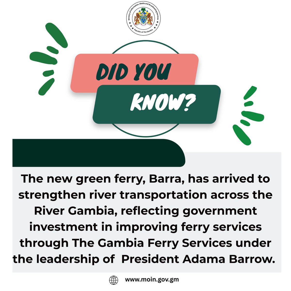 Ministry of Information - The Gambia tweet media