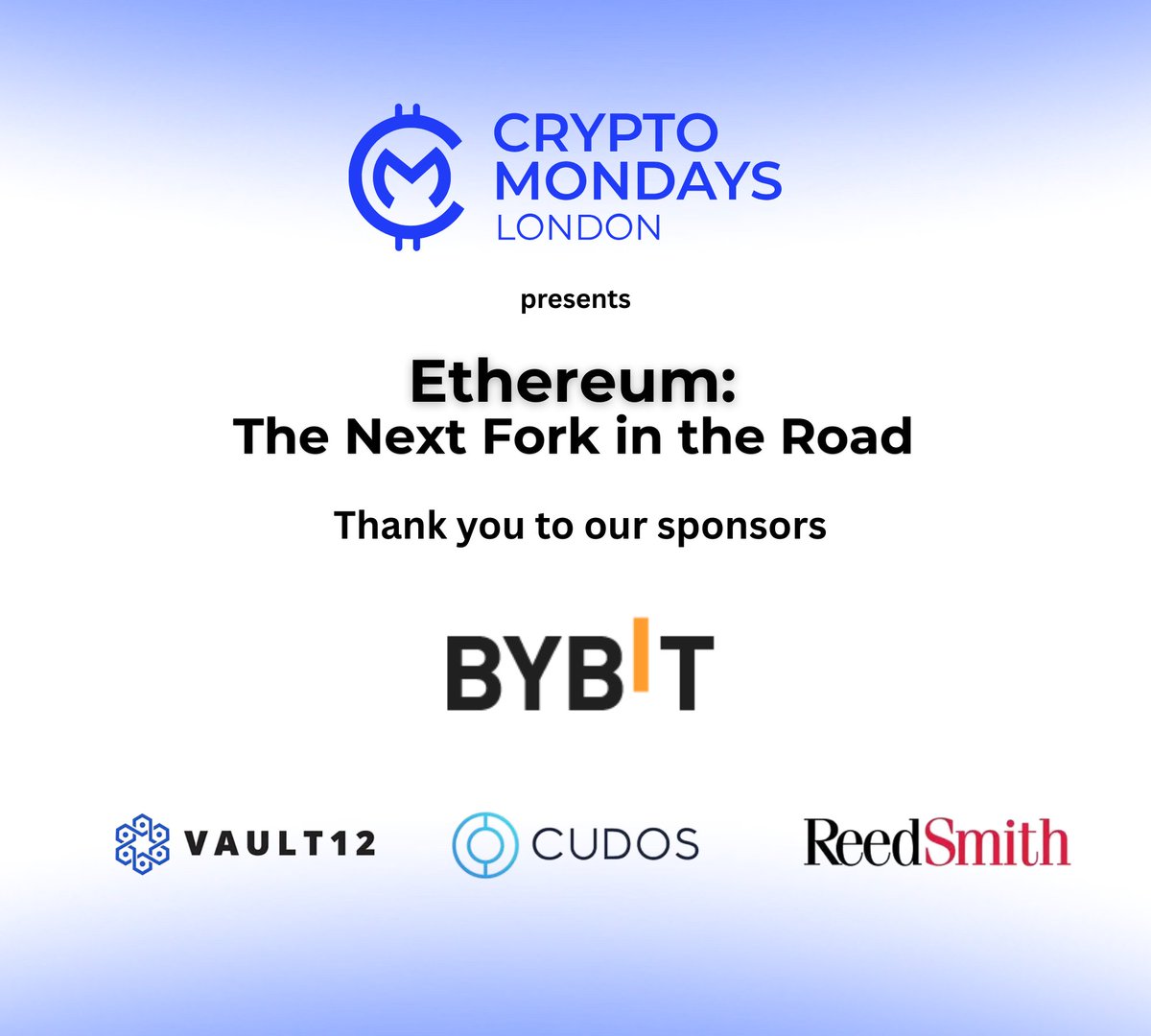 CryptoMondays London tweet media