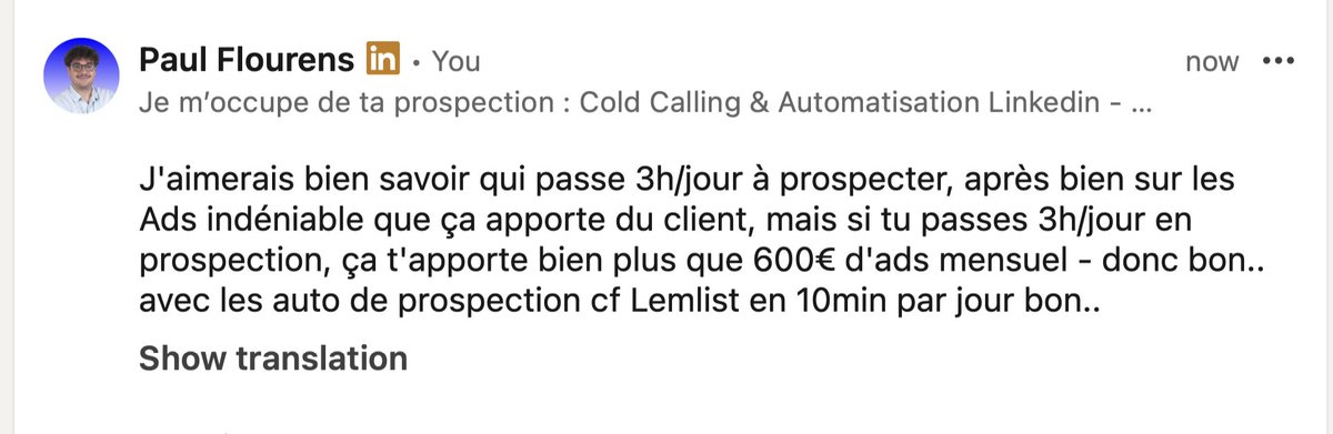 Paul - Acquisition & IA tweet media