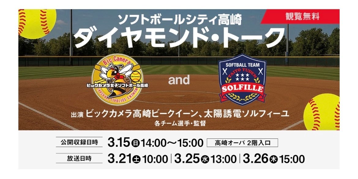 ビックカメラ女子ソフトボール高崎 tweet media